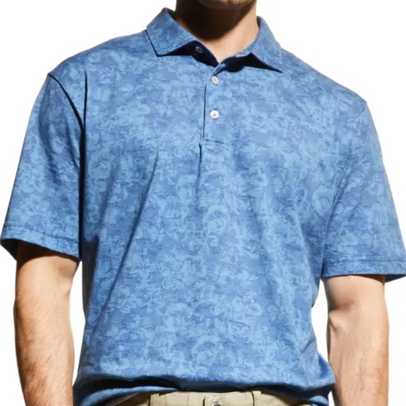 Peter Millar Other - HP ⛳️Peter Millar Hibiscus Haven Cotton Polo NWT